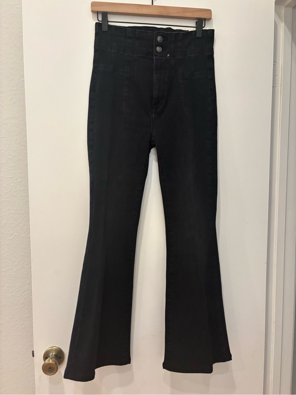 NWOT Free People We the Free Jayden Flare Penny Lane bell bottom 70s boho chic